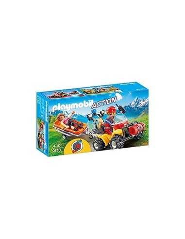 Playmobil quad with mountain rescue stretcher PLA9130 Playmobil | Futurartshop.com