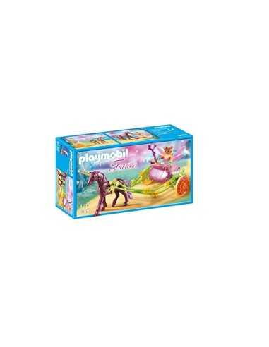 Playmobil carriage of flower fairy with Unicorn PLA9136 Playmobil | Futurartshop.com