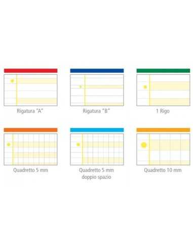 Quadernone maxi didattico per dislessici rigo 5 millimetri ARV0005682  | Futurartshop.com