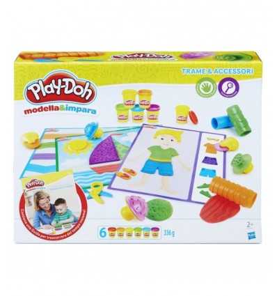 Play-Doh-Texturen und Werkzeuge mit 6 Gläser B34081030 Hasbro- Futurartshop.com