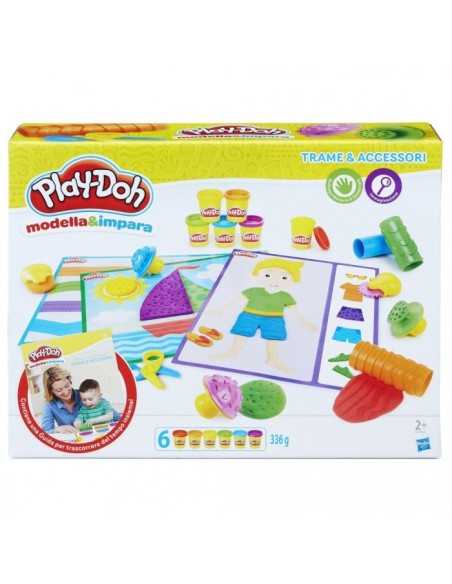 Play Doh Texture e Attrezzi con 6 barattoli HASB34081030 Hasbro | Futurartshop.com