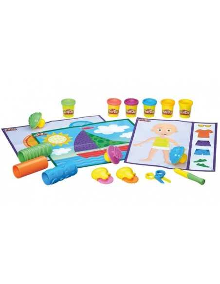 Play Doh textures and tools with 6 jars HASB34081030 Hasbro | Futurartshop.com