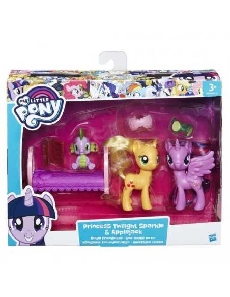 My little pony friendship real princess twilight sparkle and applejack HASB9160EU40/B9850 Hasbro | Futurartshop.com