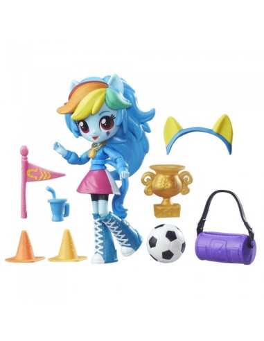 my little pony rainbow dash mini doll equestria girls soccer player HASB4909EU40/B8025 Hasbro | Futurartshop.com