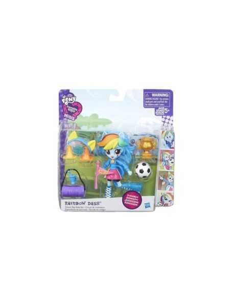my little pony rainbow dash mini doll equestria girls soccer player HASB4909EU40/B8025 Hasbro | Futurartshop.com