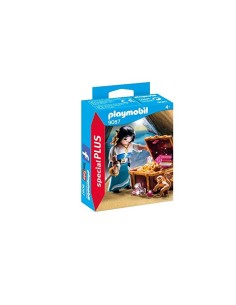 Pirate with treasure PLA9087 Playmobil | Futurartshop.com