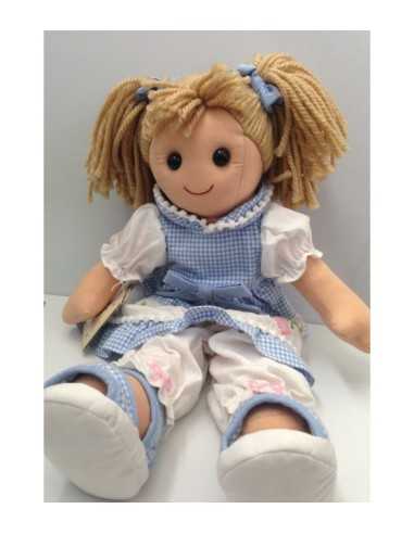 My doll doll vicky celeste with embroidery MYDBV002  | Futurartshop.com