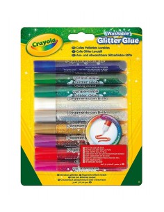 9 colle washable glitter CRA69-3527 Crayola | Futurartshop.com