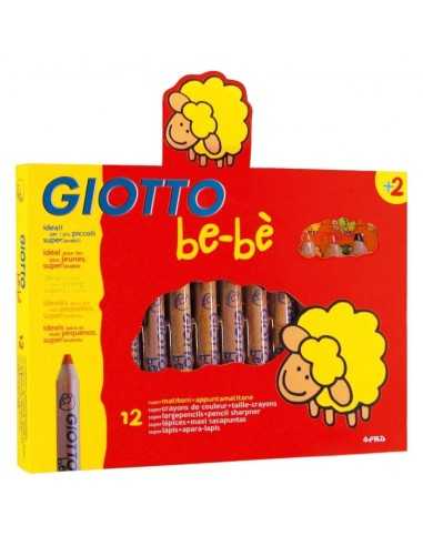 Giotto be-bè Supermatitoni astuccio 12 colori con temperamatite 460200 22728 Fila | Futurartshop.com