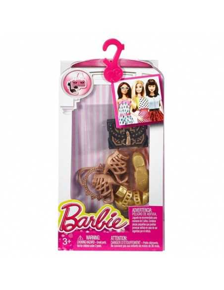 Accessori alla moda di Barbie - scarpe/borse/gioielli/gold e bronze MATCFX30/DHC56 Mattel | Futurartshop.com