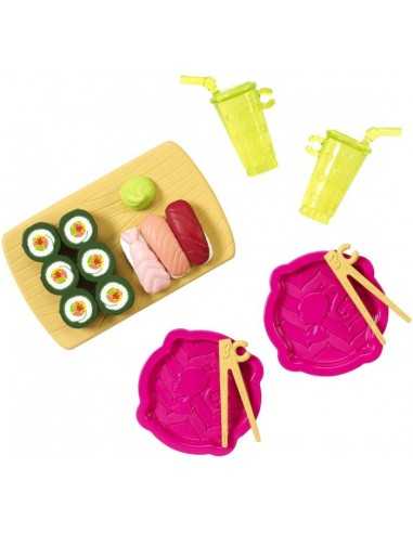 Barbie mini accessories sushi set MATCFB50/CFB51 Mattel | Futurartshop.com