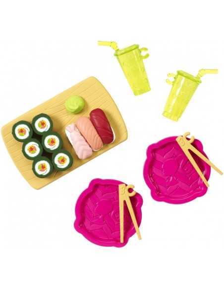 Barbie mini accessories sushi set MATCFB50/CFB51 Mattel | Futurartshop.com
