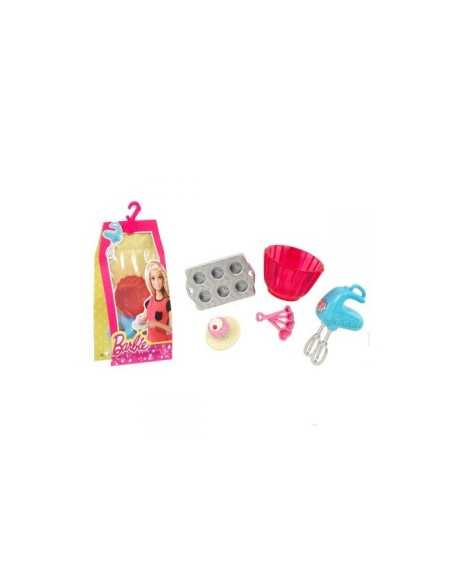 Barbie mini accessories-cupcake baking set MATCFB50/CFB52 Mattel | Futurartshop.com