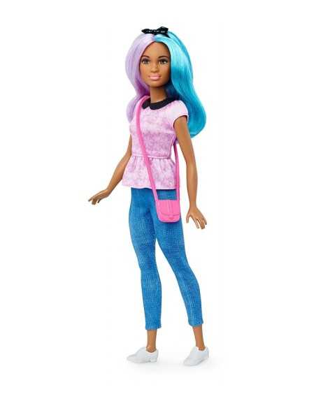 Barbie fashionistas capelli blu e viola MATDTD96/DTF05 Mattel | Futurartshop.com