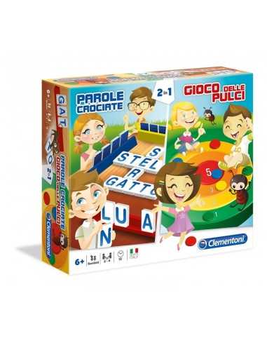 Crossword game with tiddlywinks CLE16067 Clementoni | Futurartshop.com