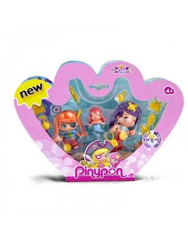 Pinypon pirati e sirene playset con 3 personaggi FAM700013366 Famosa | Futurartshop.com