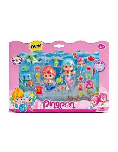 Pinypon pirati e sirene playset con 6 personaggi FAM700013480 Famosa | Futurartshop.com