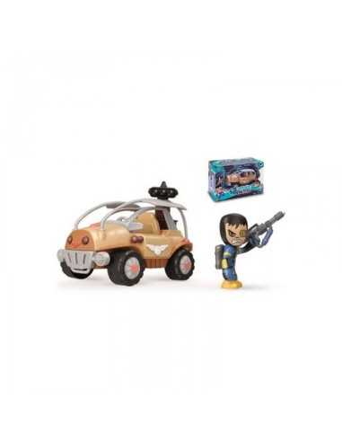 Mutant busters resistance vehicle beige with shooter FAM700012993/21533 Famosa | Futurartshop.com