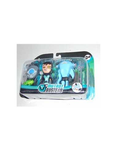 Mutant busters action pack with 2 characters shooter and sharco FAM700012997/21548 Famosa | Futurartshop.com