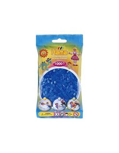 Hama bustina 1000 perline blu traslucido BOR207-15.AMA Hama | Futurartshop.com