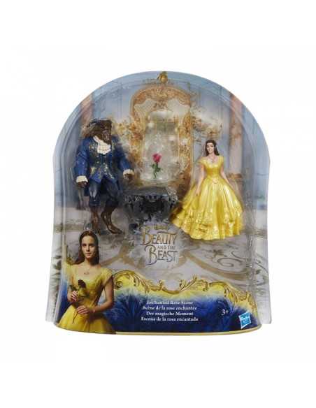 Mini beauty and the beast enchanted rose scene characters HASB9169EU40 Hasbro | Futurartshop.com