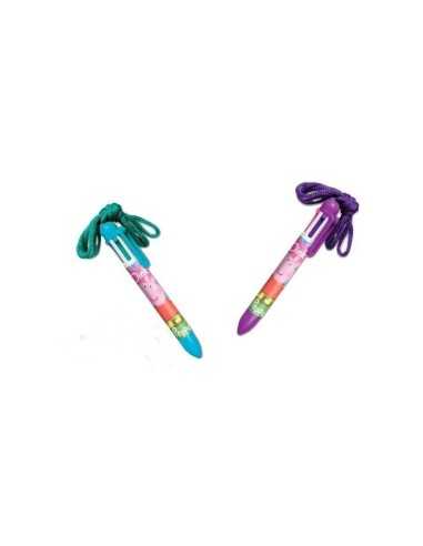Peppa Pig penna con cordicella multicolore BSC01PG 2246289340248 Nemesi | Futurartshop.com