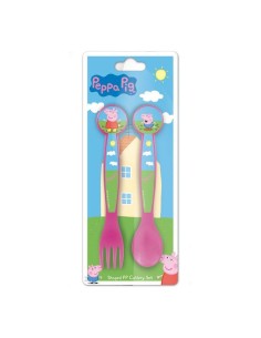 Melamine Cutlery Set Peppa Pig 85217  Stamp | Futurartshop.com