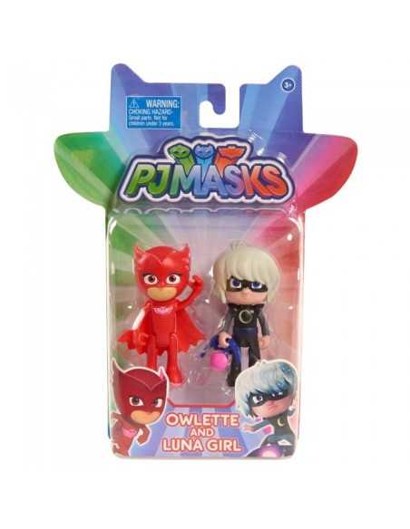 Pj masks super pigiamini coppia personaggi owlette e luna girl GIOPJM01000/1 Giochi Preziosi | Futurartshop.com
