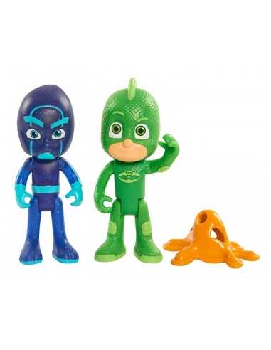 PJ pyjamas and night super ninja characters gekko couple masks | GIOPJM01000/3 Giochi Preziosi | Futurartshop.com