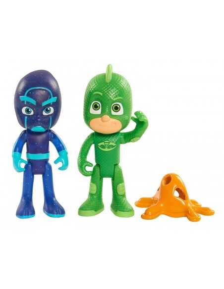 PJ pyjamas and night super ninja characters gekko couple masks | GIOPJM01000/3 Giochi Preziosi | Futurartshop.com
