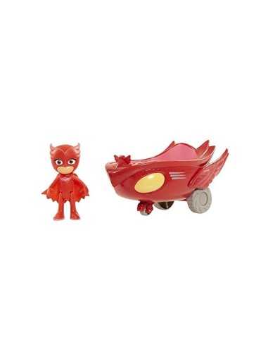 Pj masks super pigiamini personaggio con veicolo owlette GIOPJM03000/1 Giochi Preziosi | Futurartshop.com
