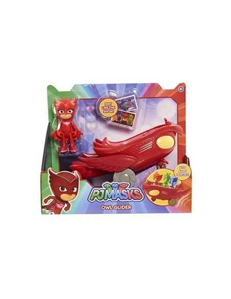 Pj masks super pigiamini personaggio con veicolo owlette GIOPJM03000/1 Giochi Preziosi | Futurartshop.com