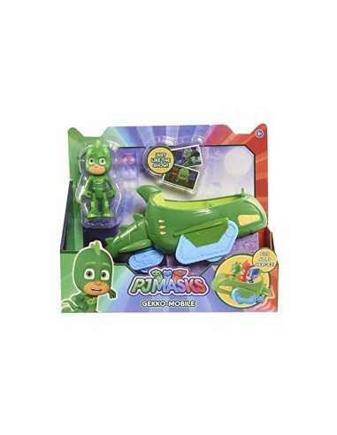 PJ masks super sleep suits character with gekko mobile vehicle GIOPJM03000/3 Giochi Preziosi | Futurartshop.com