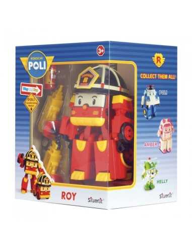 Robocar poli personaggio trasformabile con luci Roy ROC21736795 Rocco Giocattoli | Futurartshop.com