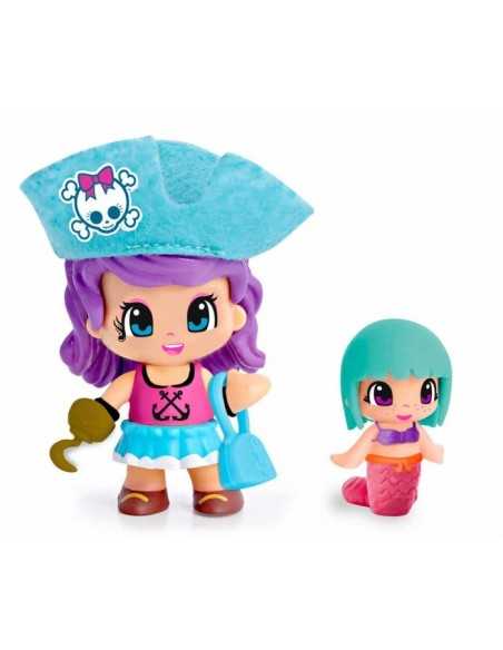 Pinypon pirate hair purple with mini siren FAM700013363/23192 Famosa | Futurartshop.com