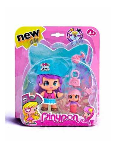 Pinypon pirata capelli viola con mini sirena FAM700013363/23192 Famosa | Futurartshop.com