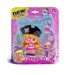Pinypon pirate blonde hair with mini siren 700013363/23187 Famosa- Futurartshop.com