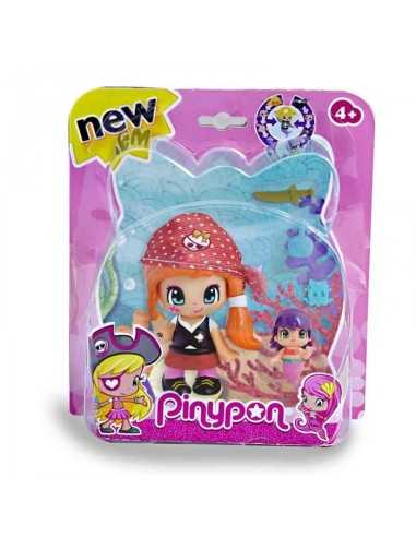 Pinypon pirata capelli arancioni con mini sirena FAM700013363/23190 Famosa | Futurartshop.com