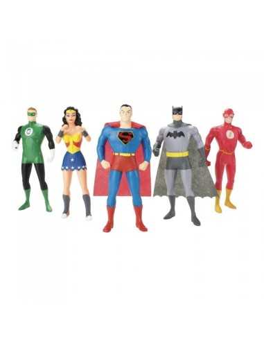 Set 5 personaggi justice league ROCDC3910 Tomy | Futurartshop.com