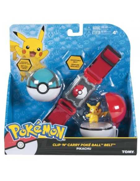 Pokemon poke ball with belt clip n carry ROCT188890 Tomy | Futurartshop.com
