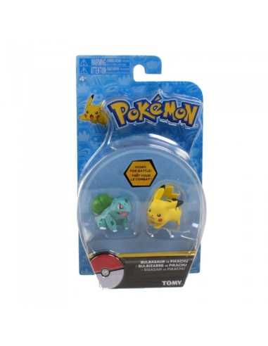 Blister pokemon con personaggio bulbasaur versus pikachu ROCT18445/T18757 Tomy | Futurartshop.com