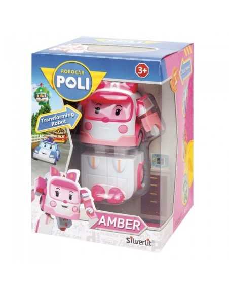 Robocar poli personaggio trasformabile base amber ROC21736794/83172 Rocco Giocattoli | Futurartshop.com