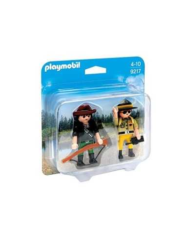 Playmobil ranger and poacher PLA9217 Playmobil | Futurartshop.com