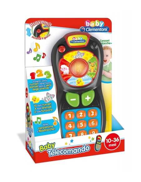Baby educational remote control CLE17156 Clementoni | Futurartshop.com