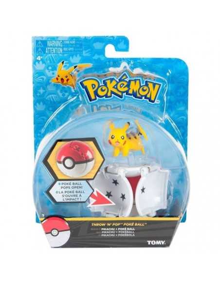 Pokemon throw poke ball with pikachu's n pop ROC718873/T18874 Tomy | Futurartshop.com