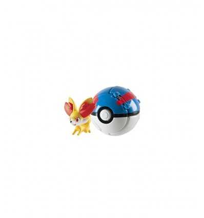 Pokemon werfen 'n pop-Fennekin mit großer ball T18873/T18876 Tomy- Futurartshop.com