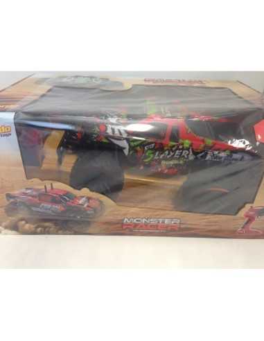 Vehicle remote-controlled monster slayer Red PRI1842A Prismalia | Futurartshop.com