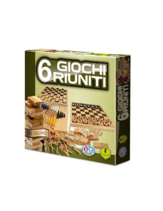 Classic games 6 giochi riuniti SPI6037248 Editrice Giochi | Futurartshop.com
