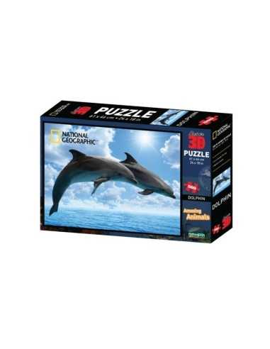 Puzzle 3D national geographic delfini 500 pezzi BOR10075.P3D  | Futurartshop.com