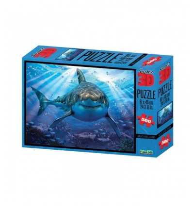 Great White Shark 3D puzzle 500 pieces 10048.P3D - Futurartshop.com